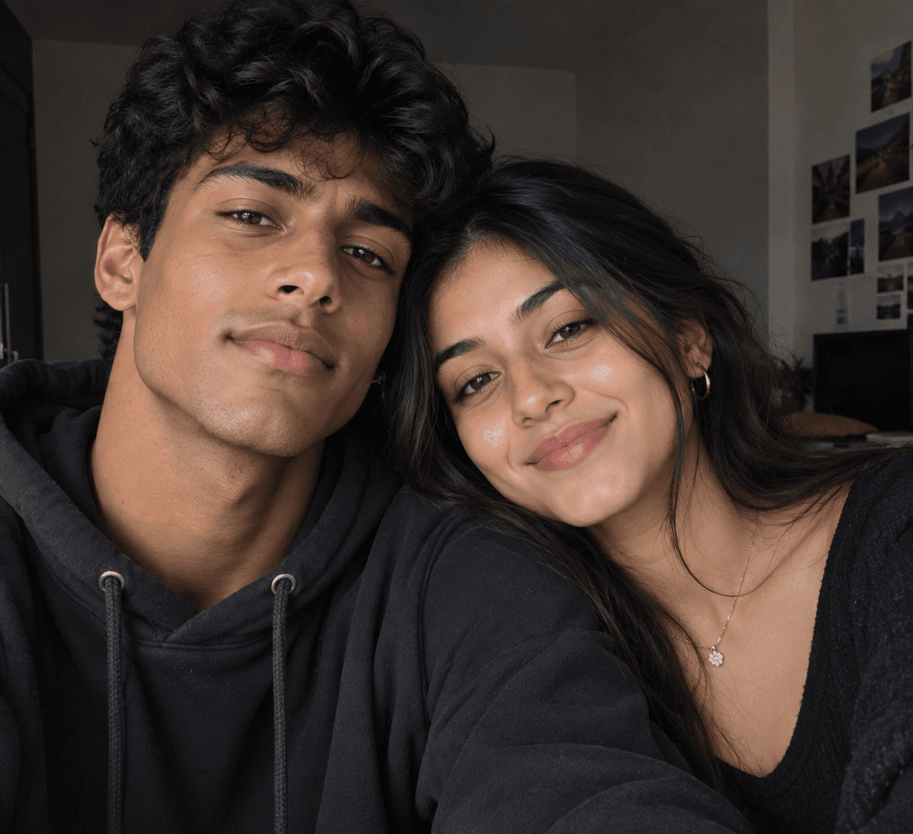 Original photo for Royal Cobalt Love — South Asian Couple Portrait